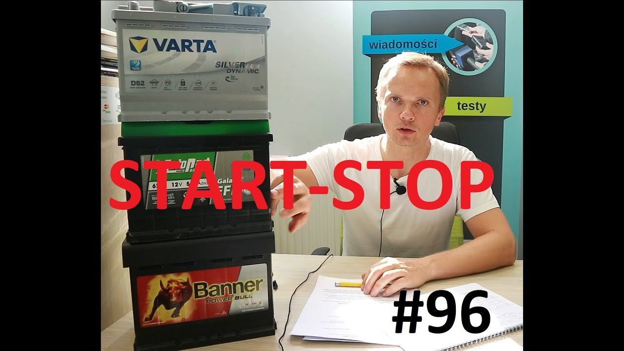 System SS Start-Stop, jaki zastosować akumulator.