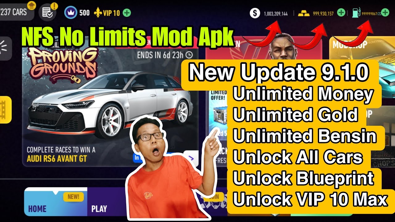 Need For Speed No Limits Mod Apk Terbaru 9.1.0 - Nfs No Limits Mod Apk 2026