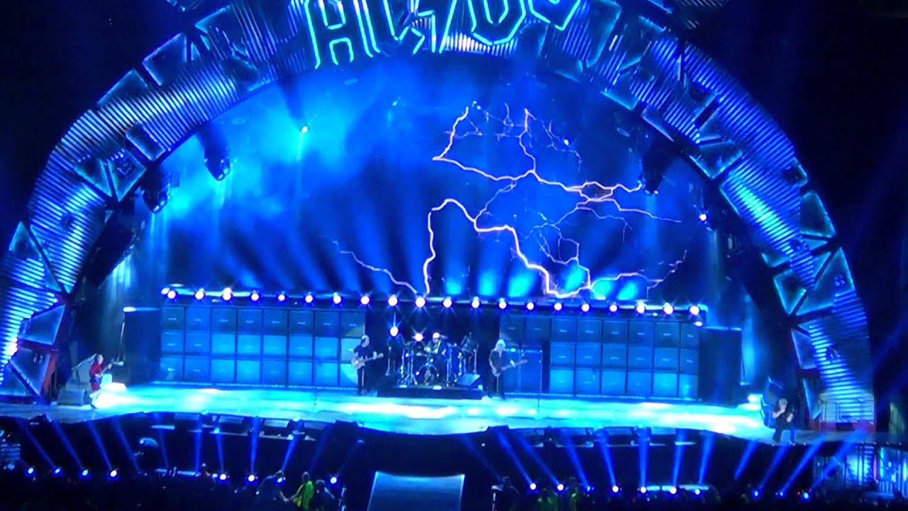 AC/DC Thunderstruck /live/ Poland Warszawa 2015-07-25