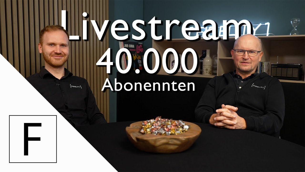 Fidelity YouTube Story + Q&A | 40.000 Abonnenten special Livestream