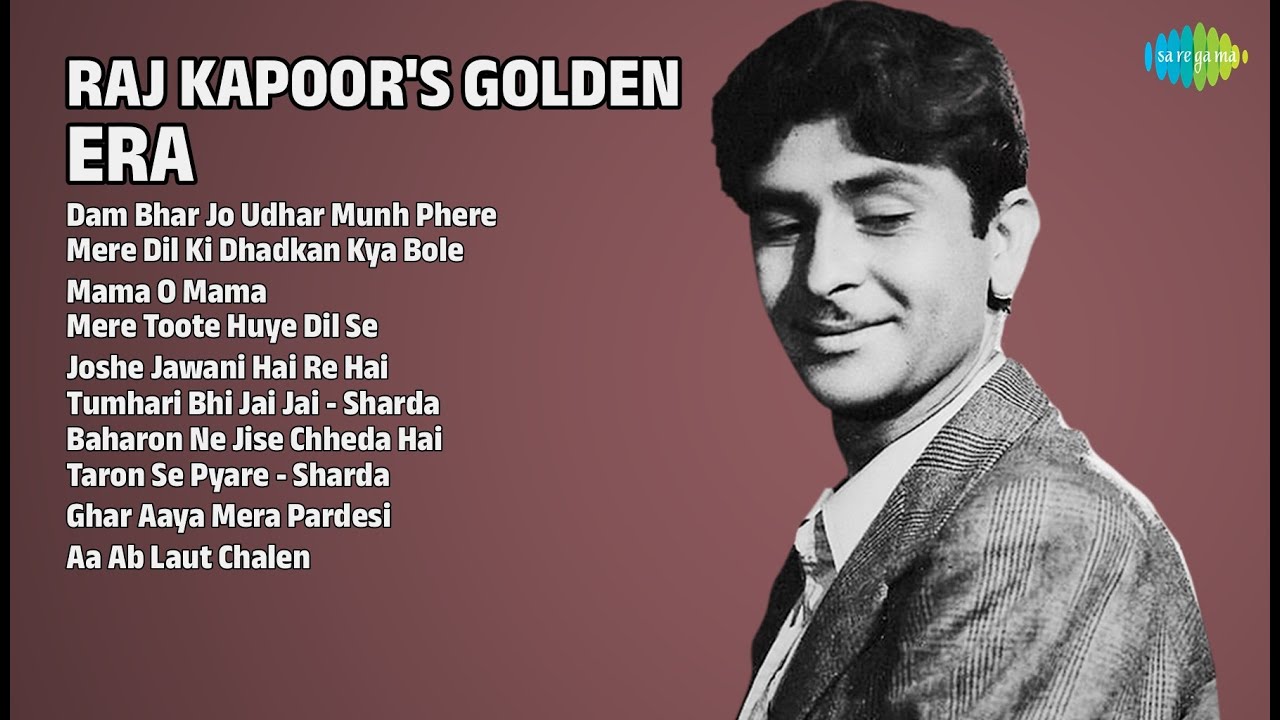 राज कपूर के सुनहरे नगमे | Lata Mangeshkar Songs | Dam Bhar Jo Udhar Munh Phere