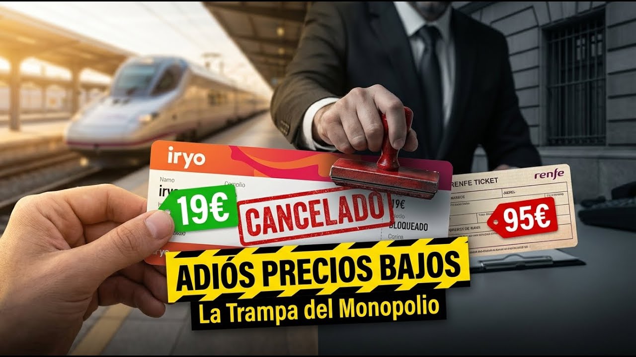 &iquest;RENFE quiere ECHAR a IRYO El MIEDO como Arma Comercial