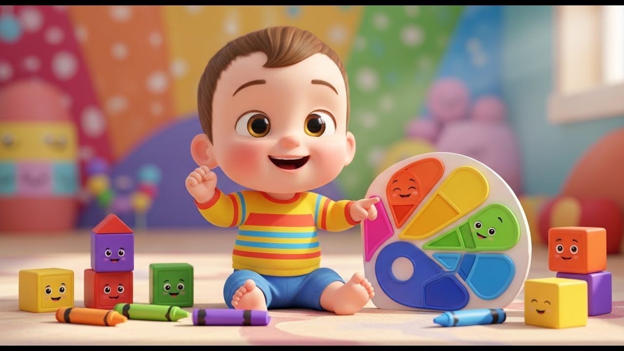 Learning Colors Ride 🎨🚗🎶 Fun Kids Song | Colors & Playtime Learning