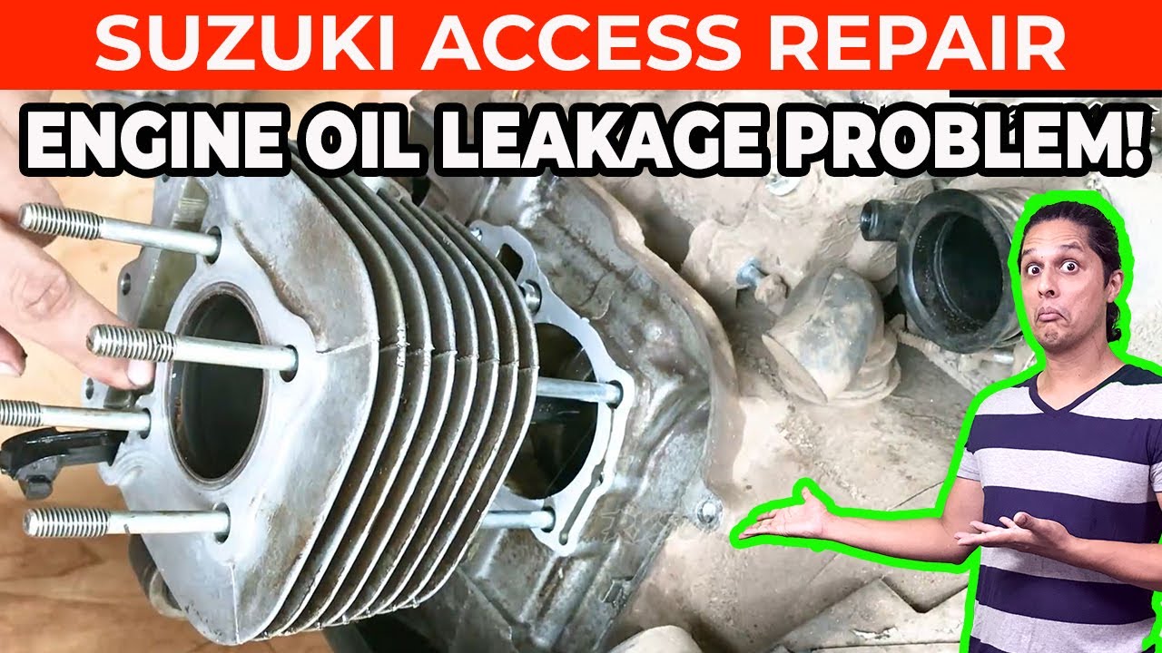 Suzuki Access Engine Oil Leakage Problem Permanent Fix | Episode 2| Fixing The Leakage