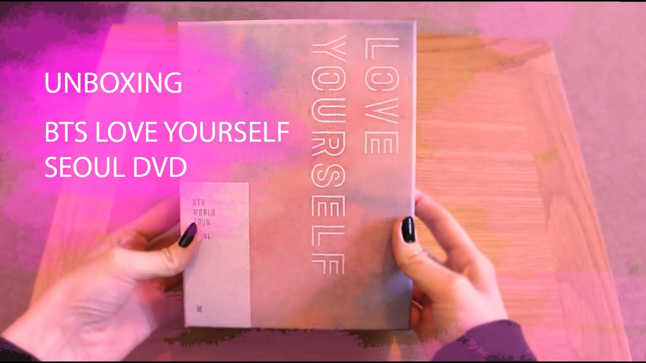 UNBOXING BTS LOVE YOURSELF SEOUL DVD