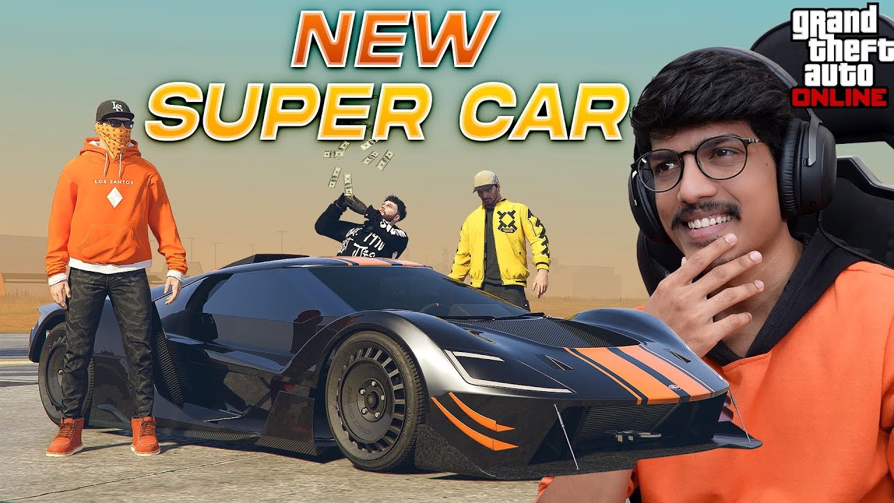New Super Car In GTA ONLINE | THE COSMIC BOY