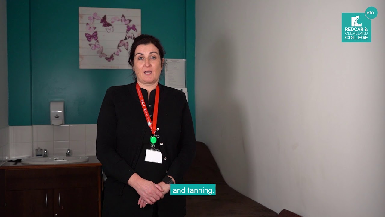 Meet beauty therapy tutor Sandra