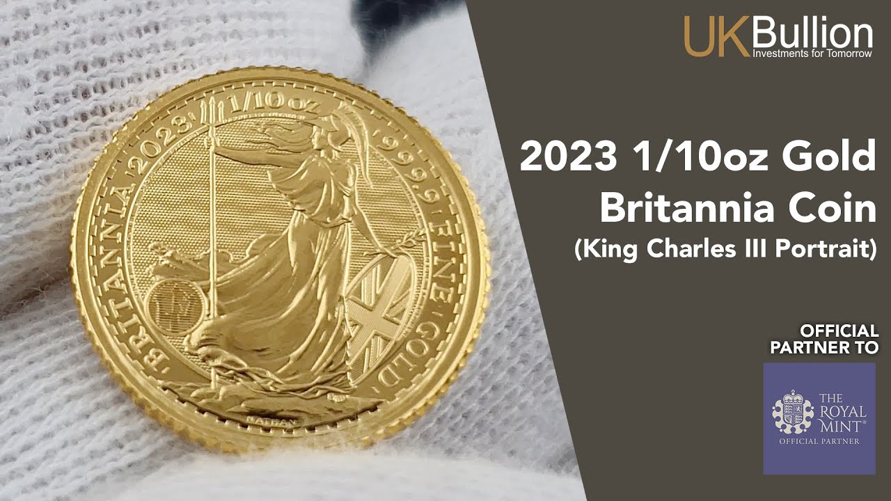 2023 1/10oz Gold Britannia Coin (King Charles III Portrait)