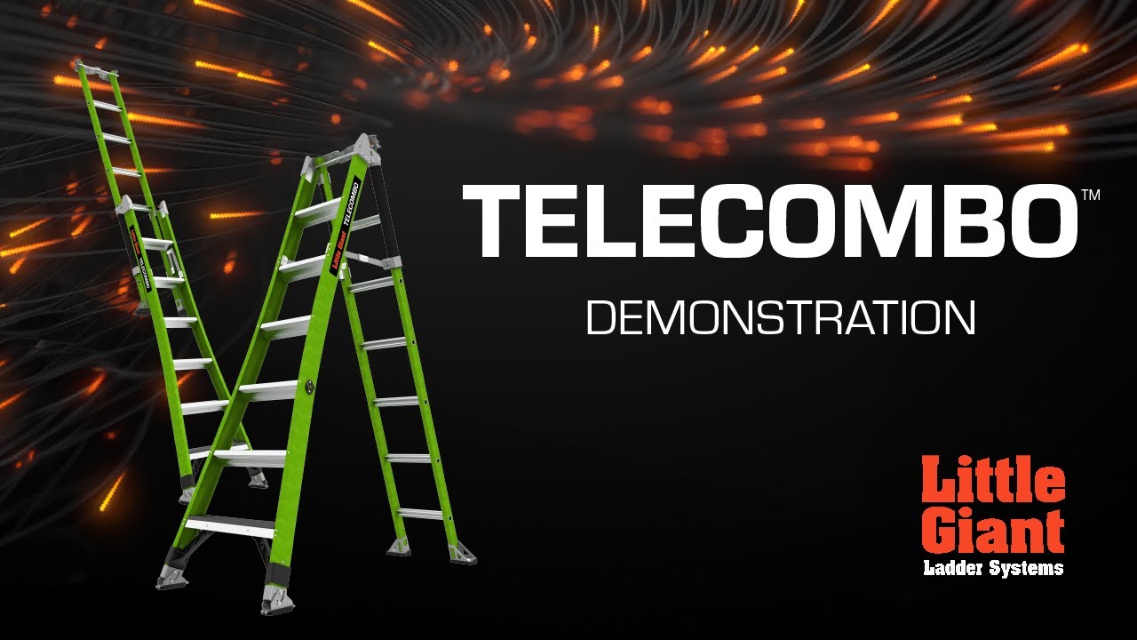 Telecombo | IAA 375 Rated / 170 kg | DEMONSTRATION | Little Giant Ladder Systems