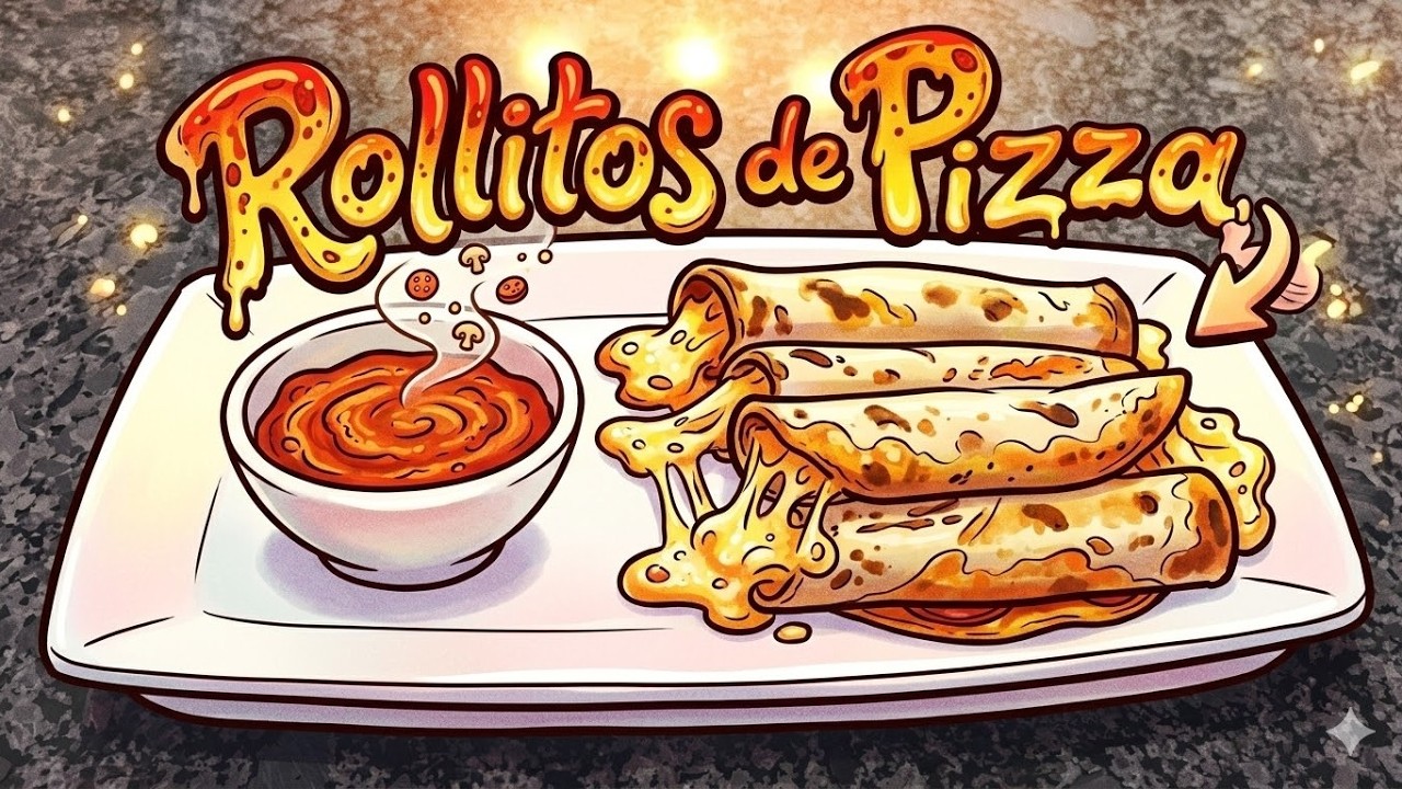 ¡Cuidado! Estos Rollitos de Pizza son Adictivos