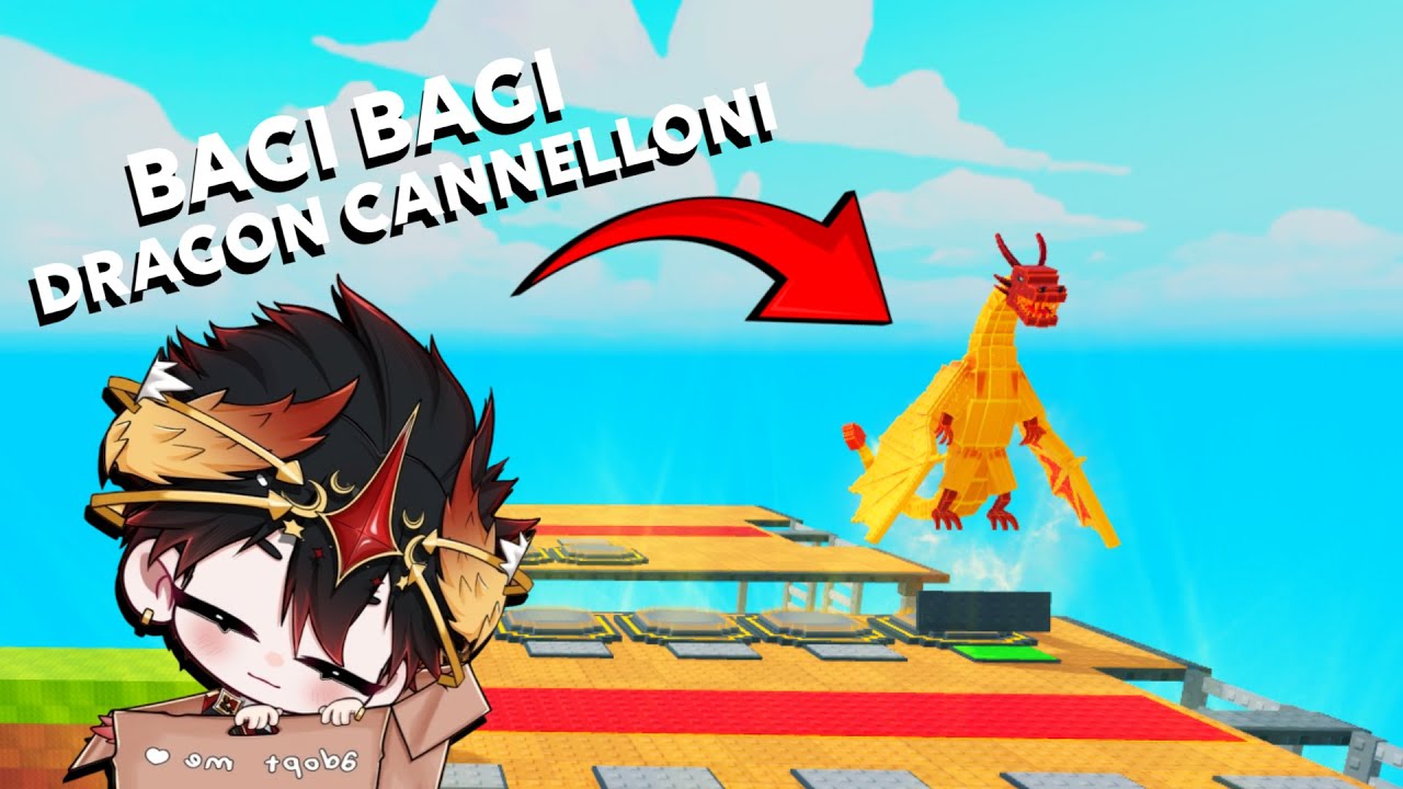 Aku bagi bagi 1000 dragon cannelloni🤑 | Be a Lucky Block