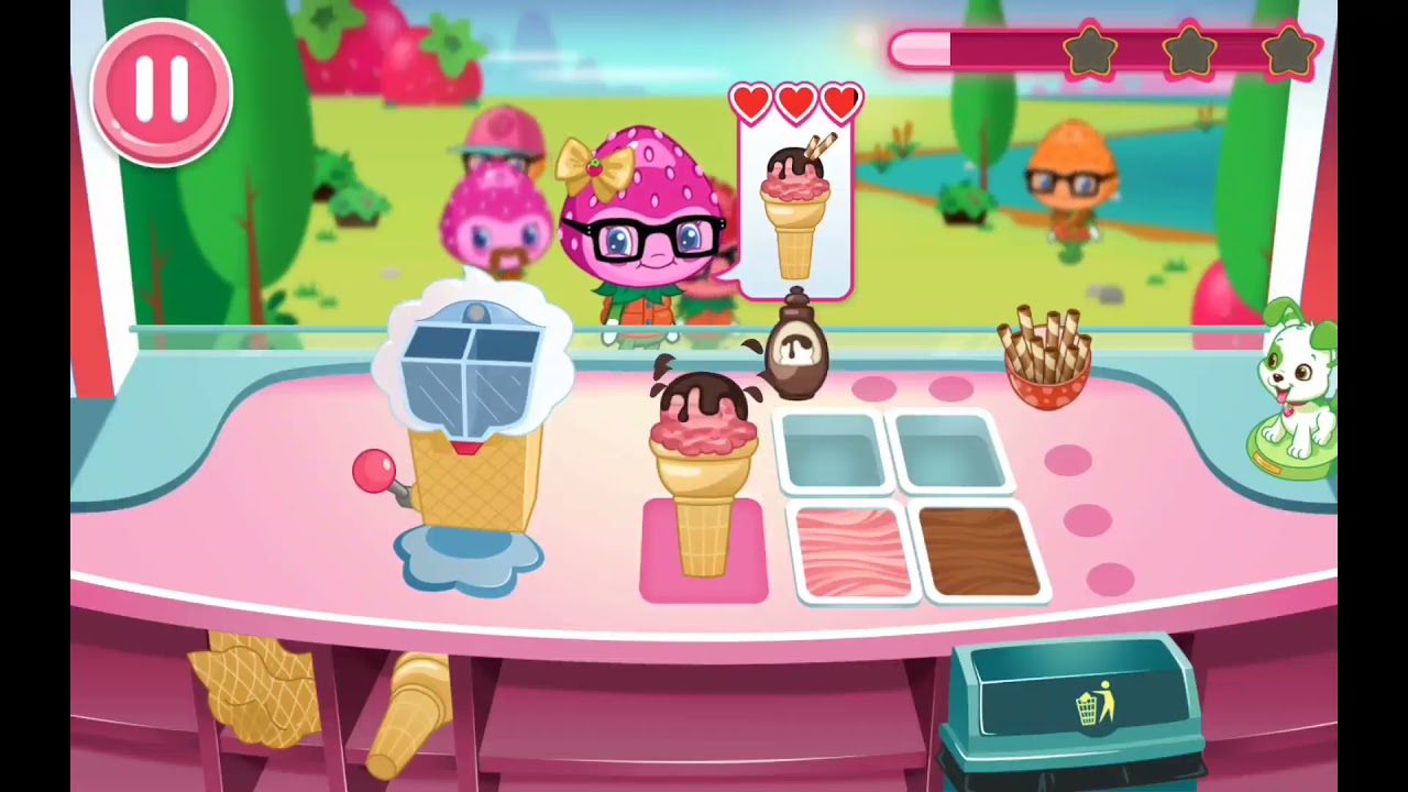 Budge Studio App - Strawberry Shortcake Ice Cream Island - For Kids 5 to 8 years old