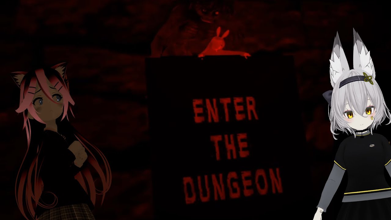 Megamem3 and friends try Huggi Dungeon 1