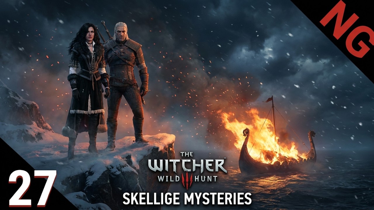 The Witcher 3 Дикая охота-  #27.На Скеллиге.Стрим.
