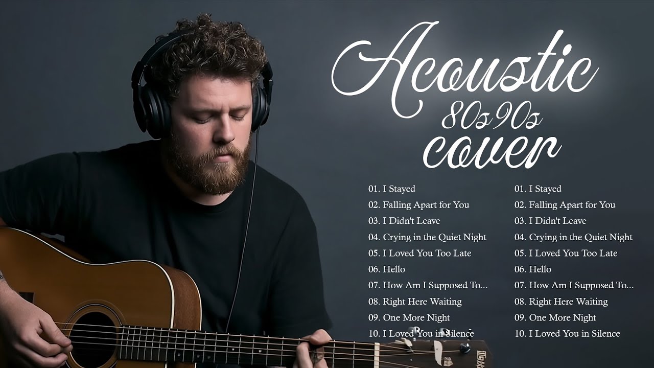 Relaxing Romantic Music - Acoustic Cover - 70s 80s 90s Acoustic Covers