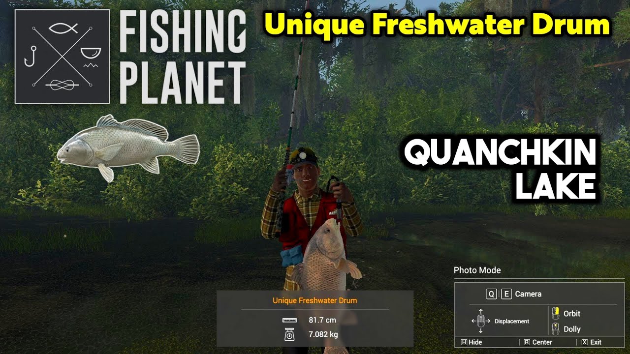 Unique Freshwater Drum Quanchkin Lake - Fishing Planet