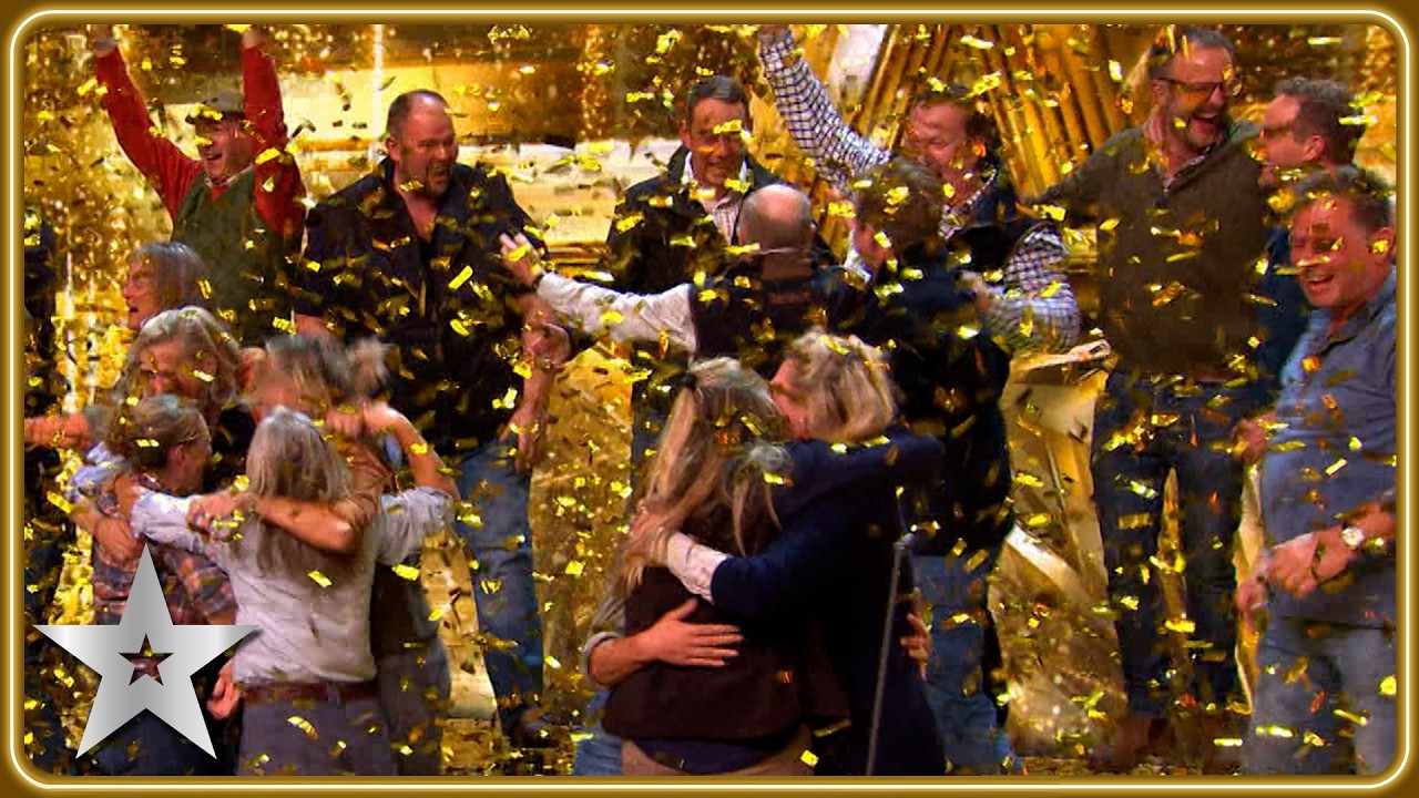 The Hawkstone Farmers Choir get Golden Buzzer for uplifting performance! | Auditions | BGT 2026
