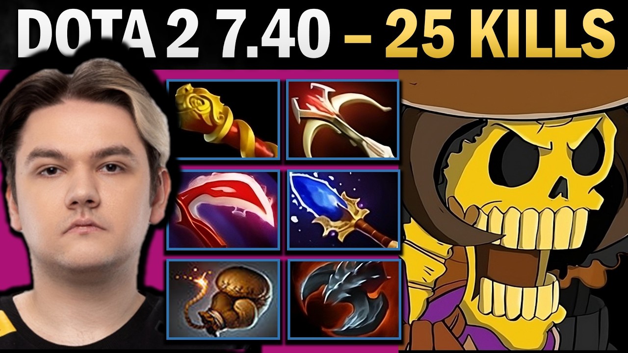 Clinkz Pro Carry с MKB и Desolator - Геймплей Dota 2