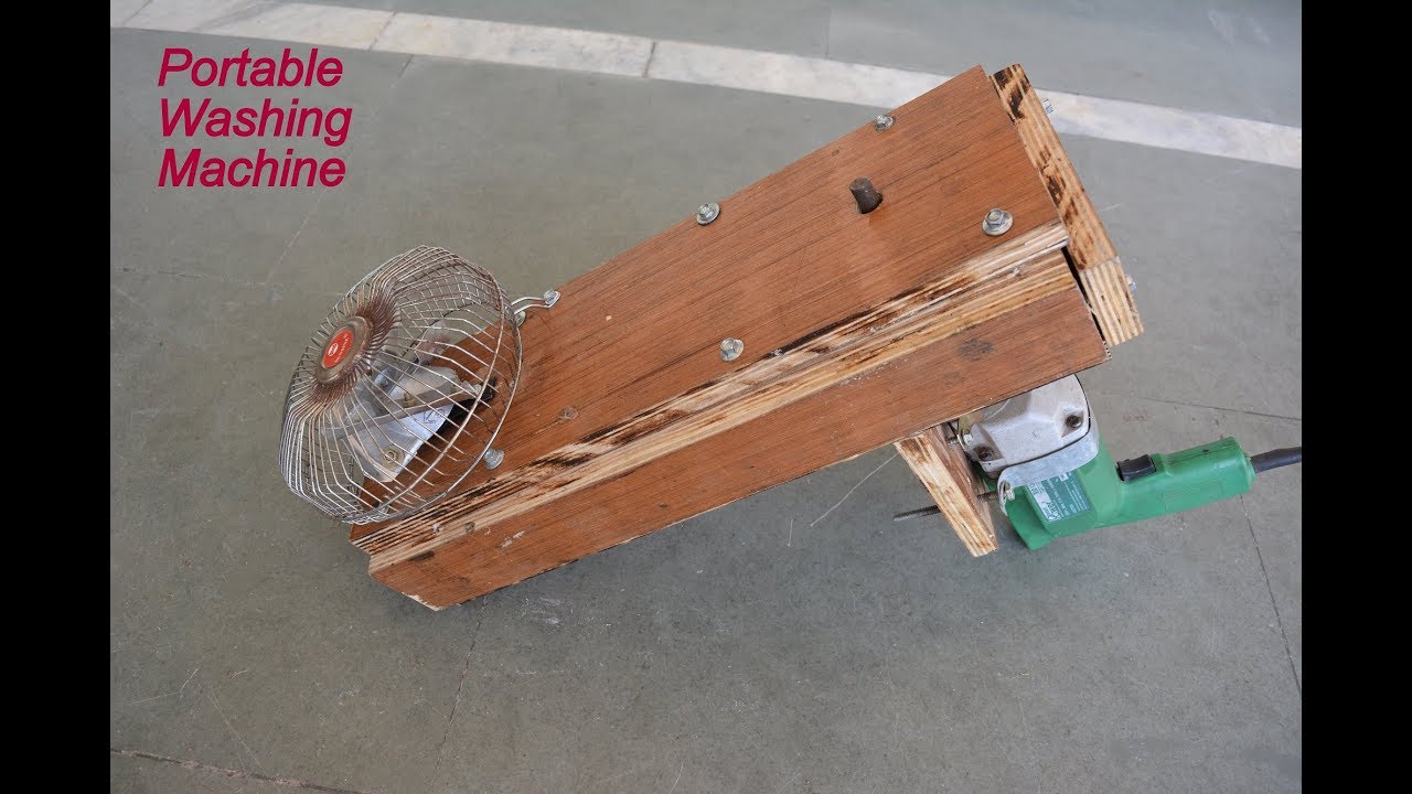 How to Make Portable Washing Machine