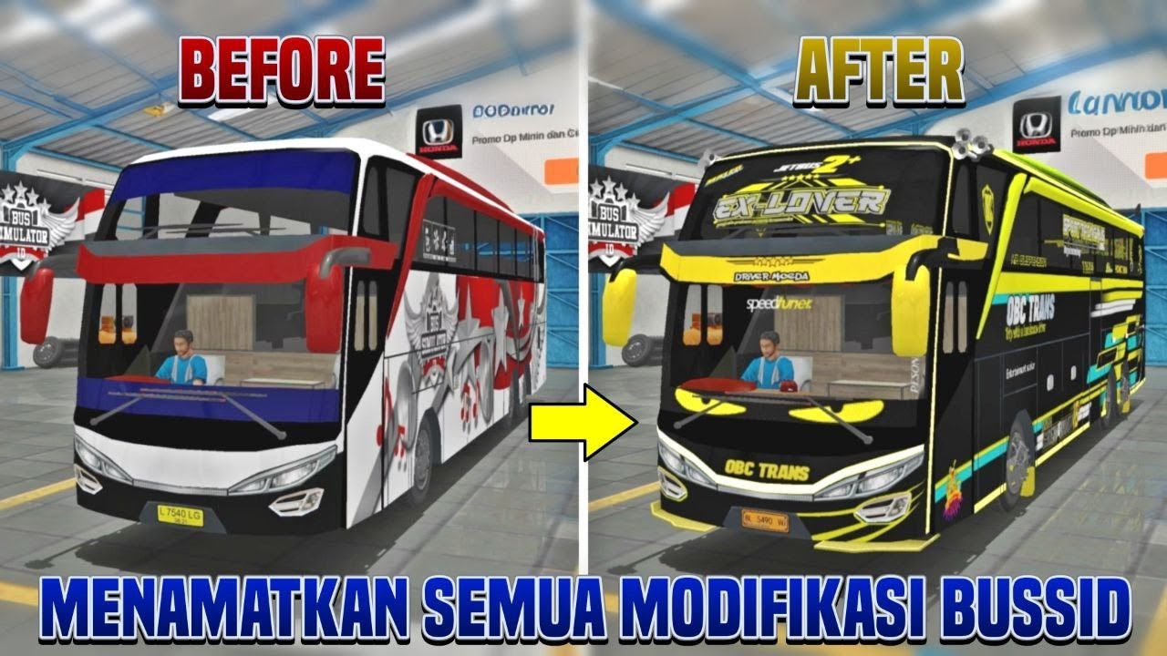 AKHIRNYA!! Aku MENAMATKAN Modifikasi Terakhir SEMUA BUS ORI di BUSSID!!