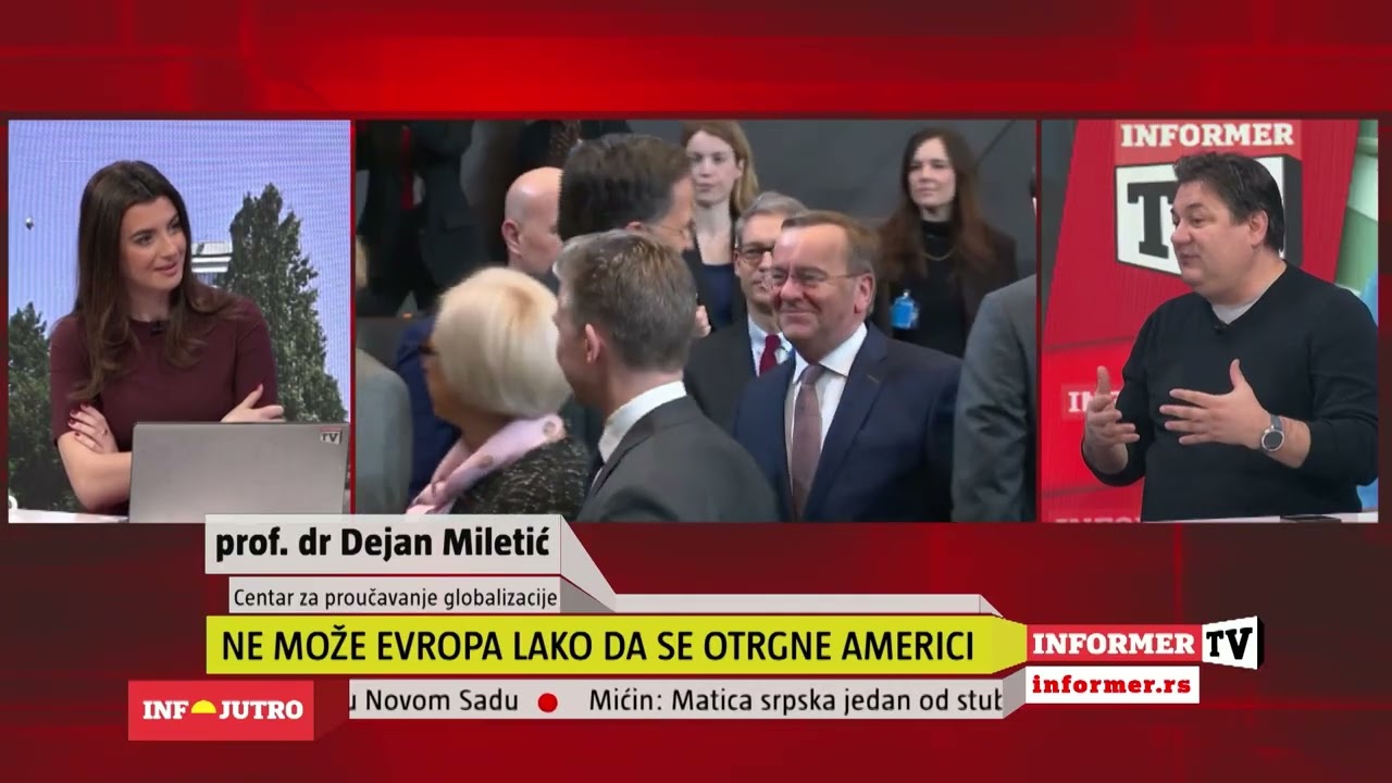 INFO JUTRO - Tandem koji menja Evropu