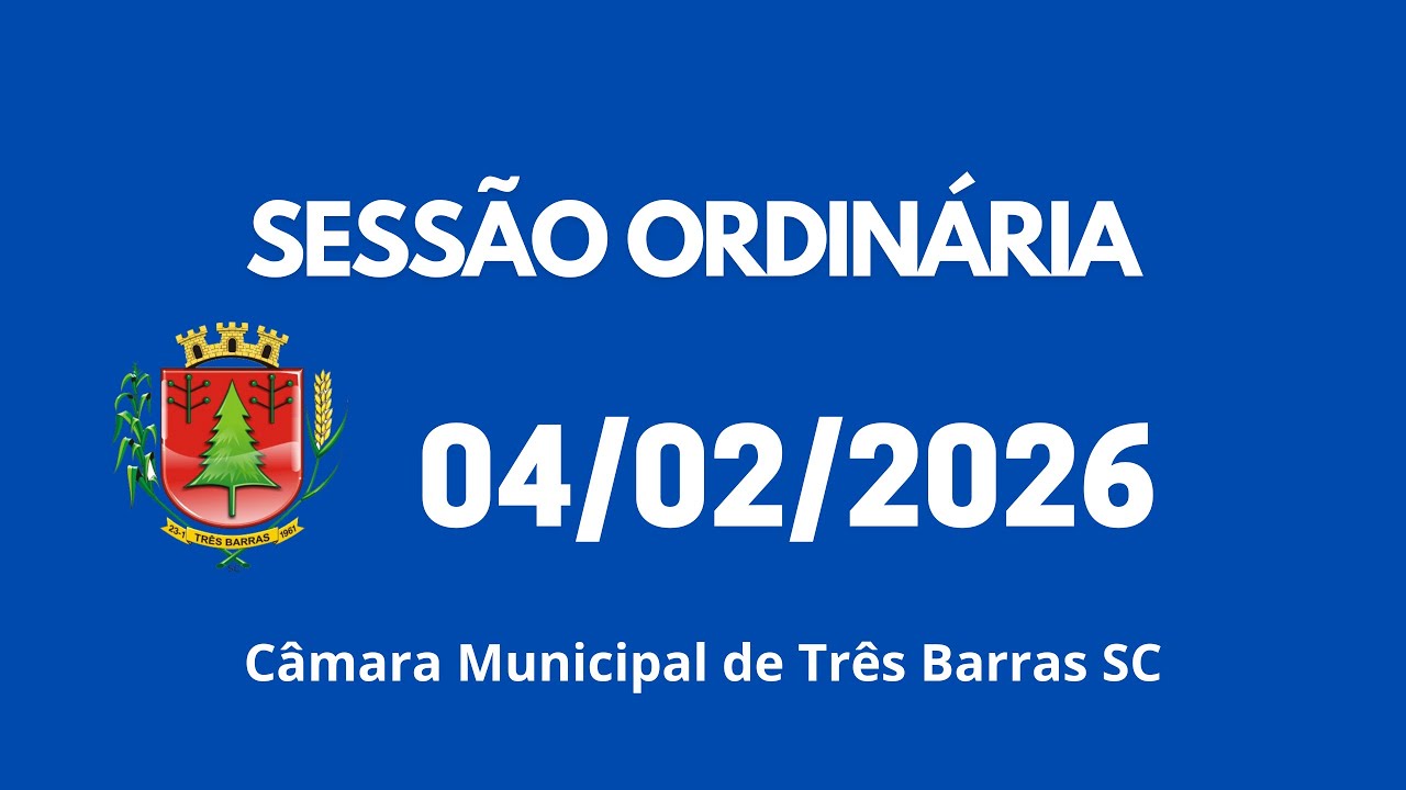 SESSÃO ORDINÁRIA 04/02/2026