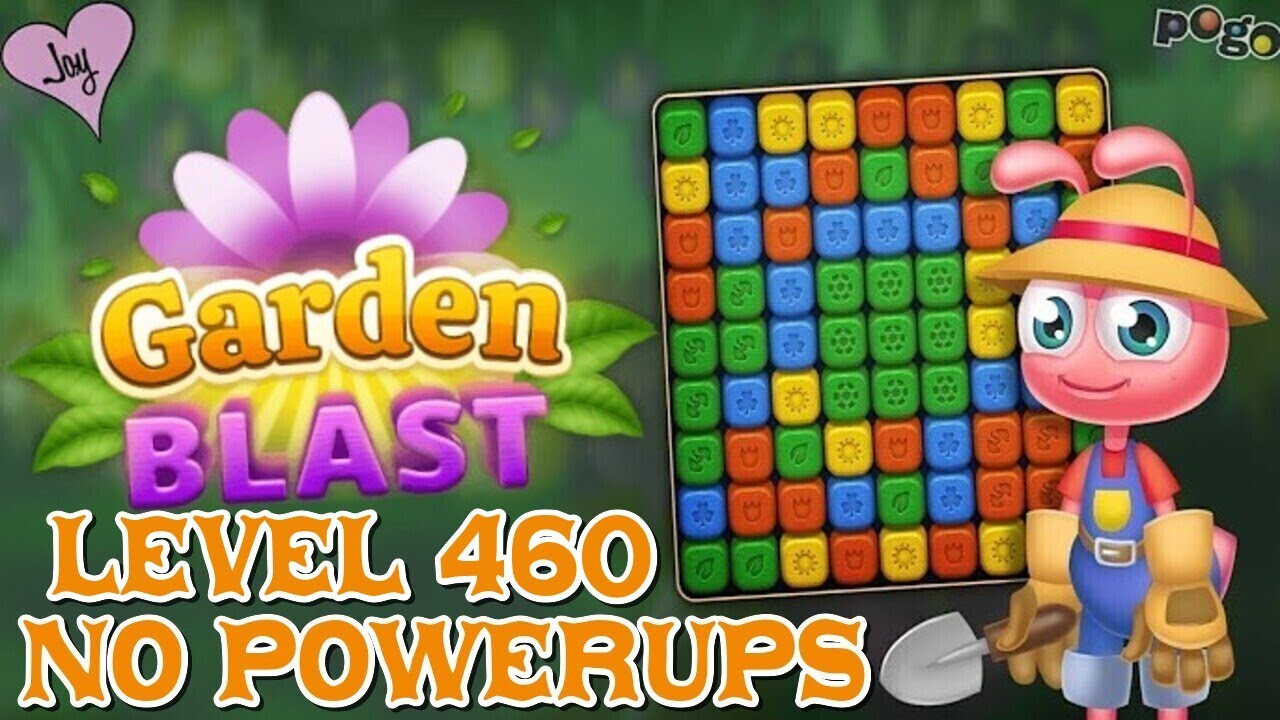 Pogo Games: Garden Blast - Level 460 Without Powerups