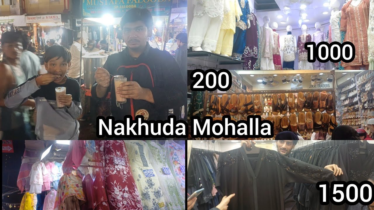 Nakhuda Mohalla 2026 New Eid Collection 🛍 | Nakhuda Mohalla Market Vlog | Family Shopping Vlog 👠 | 
