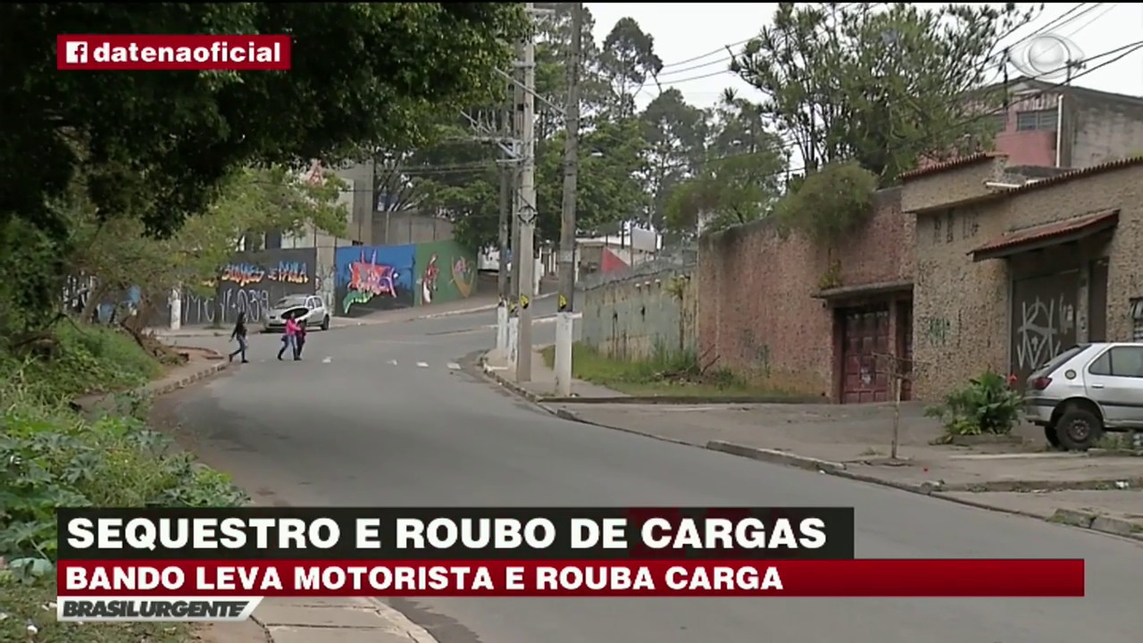 SP: Roubo de carga acaba em sequestro no Grajaú