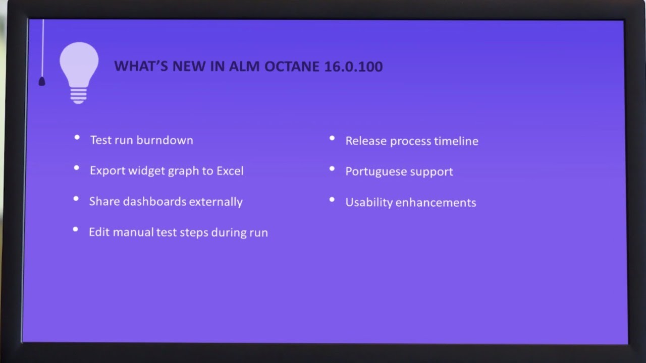 What's New in ALM Octane 16.0.100