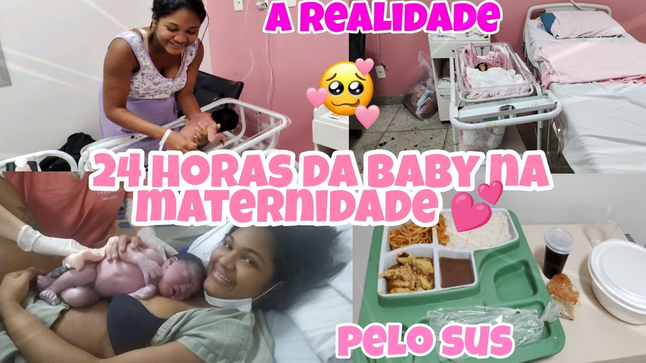 MOSTREI A REALIDADE 😢 PRIMEIRA 24 HORAS DA BABY NA MATERNIDADE||mãe solo