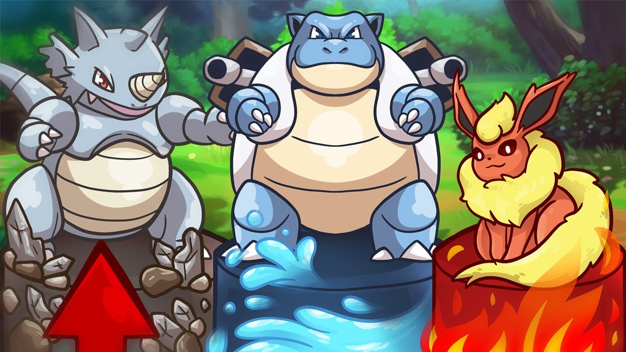 Random Pokemon Types choose our Team for a Battle!