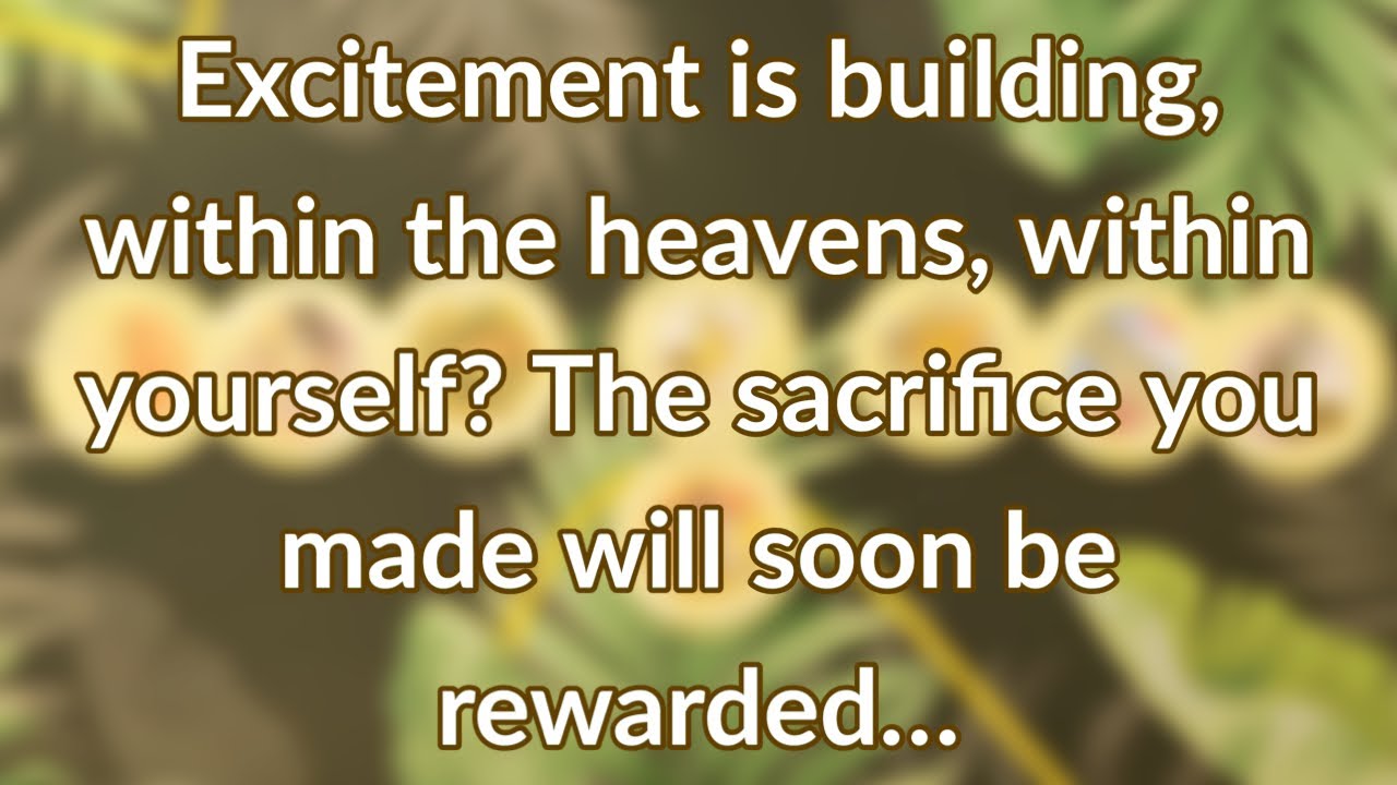 With Great Sacrifice Comes Great Reward, This Will Be Your Realization.