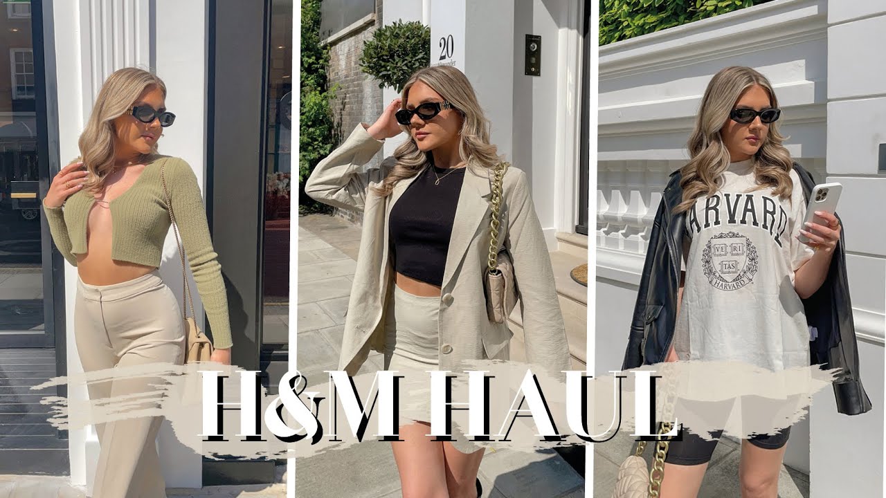 HUGE H&M HAUL | SPRING & SUMMER TRY ON 2022