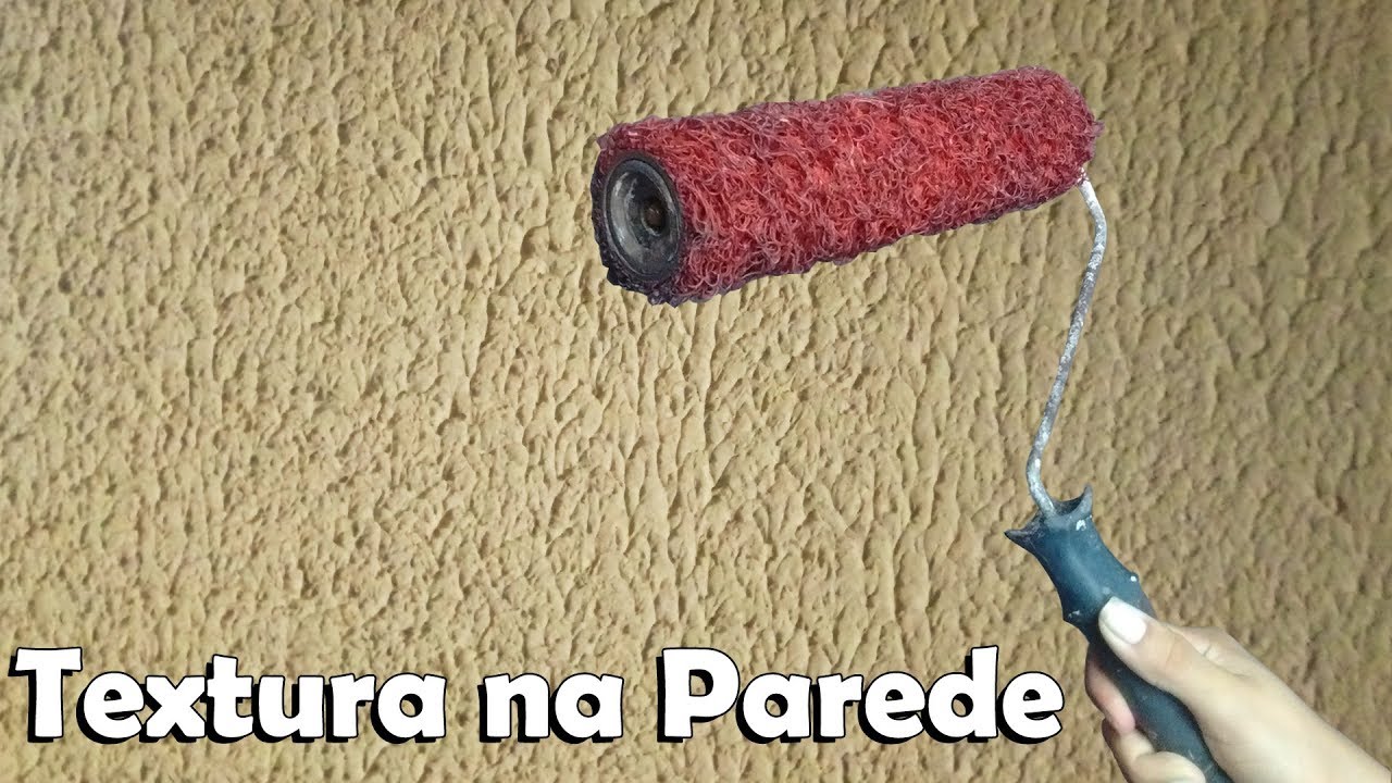 Como Fazer Textura na Parede - Dicas do Fernando