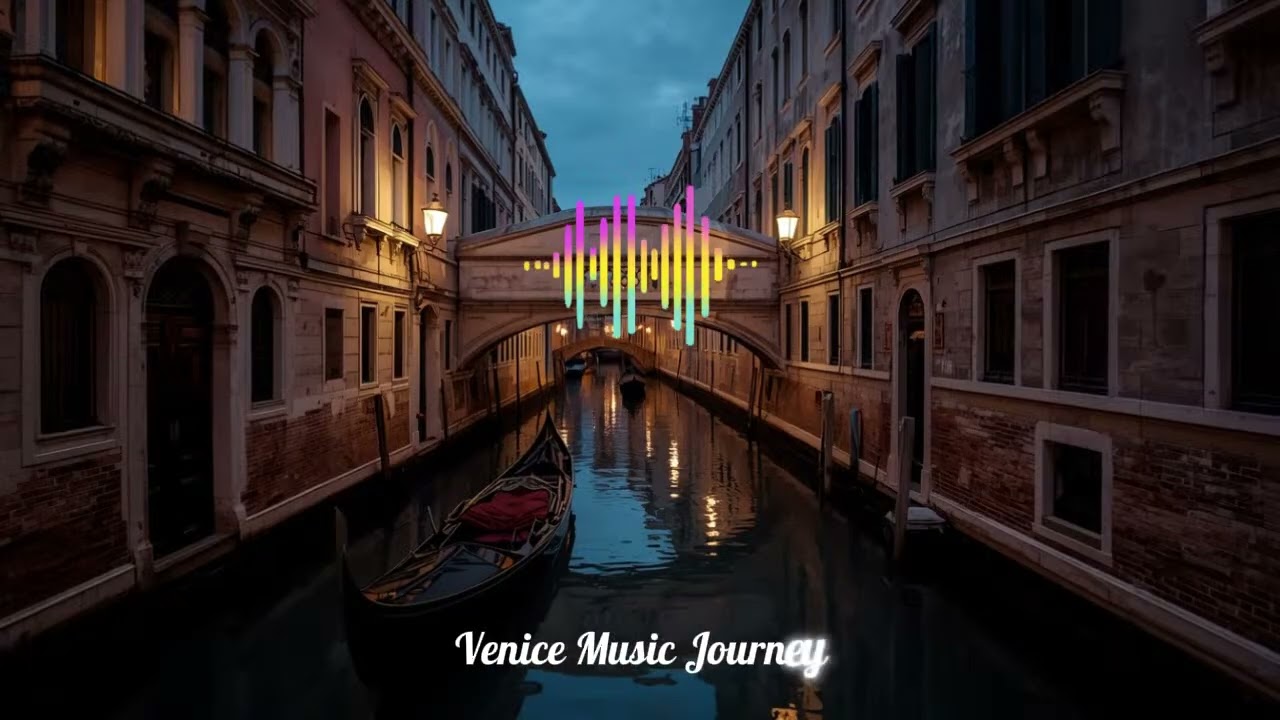Live Venice Meditation 🌊 Calm River & Canal Music for Deep Relax & Peace ✨