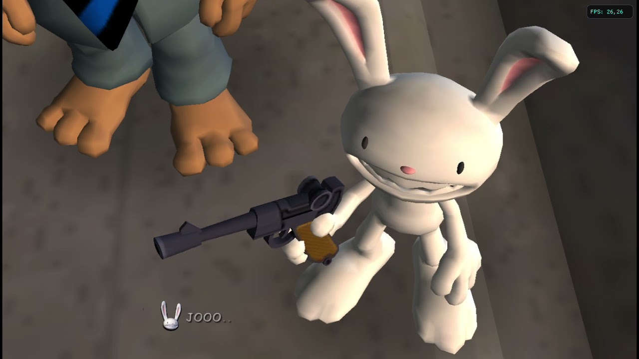 Sam & Max más allá del tiempo y el espacio (Español) de Nintendo Wii con emulador Dolphin. Gameplay