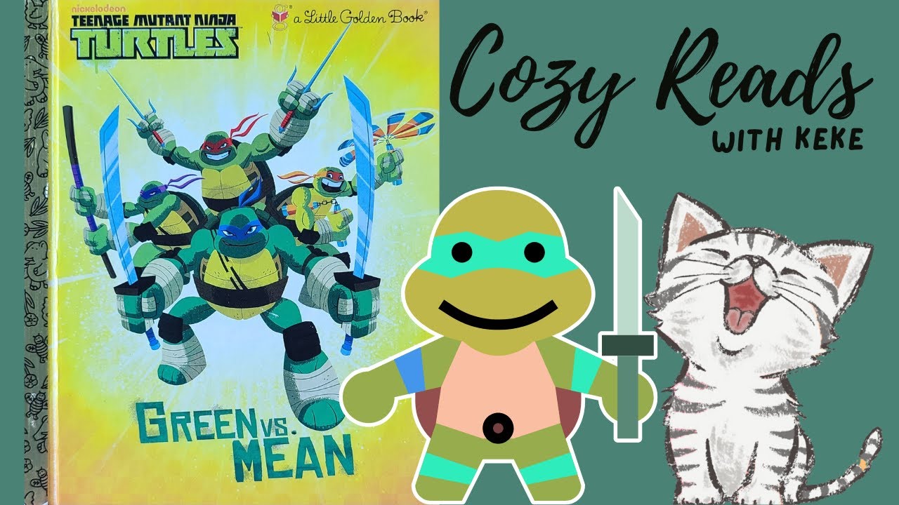 Green vs  Mean, a Little Golden Book