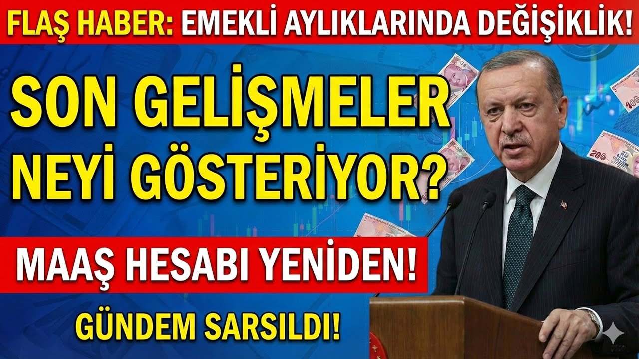 Emekli Maaşında Son Durum! Zam Oranı Beklentileri Karşılayacak Mı