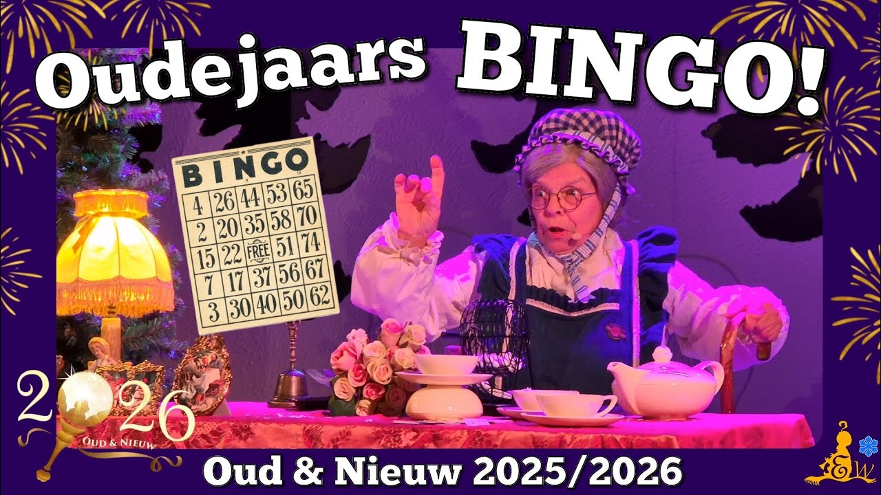 [#Efteling] GROOTMOEDERS OudejaarsBINGO! ✨