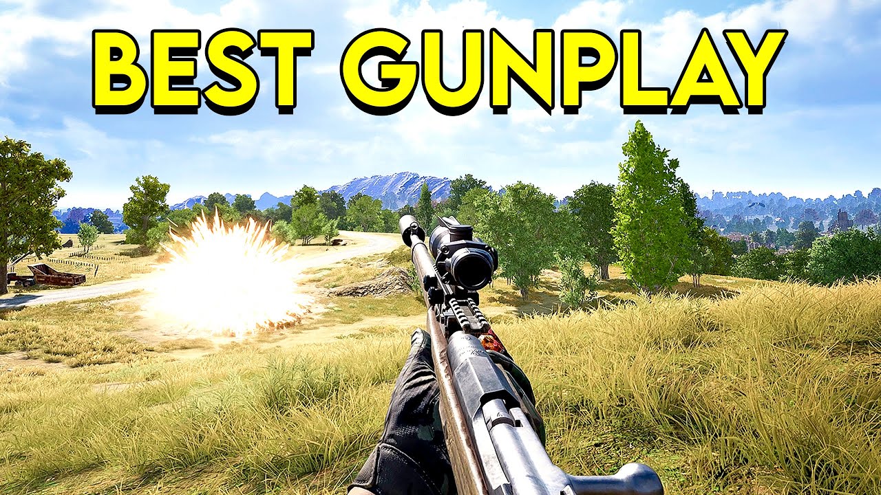 Игра с лучшей стрельбой! (PUBG)