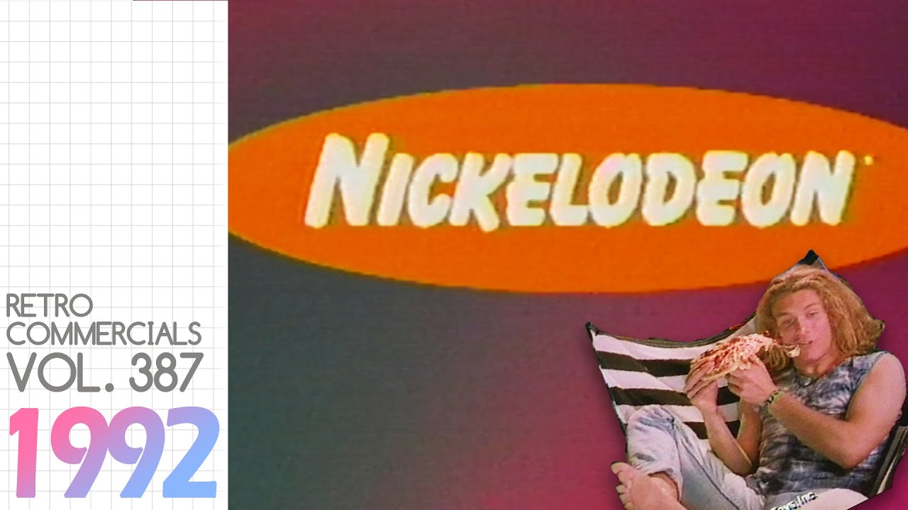 Nickelodeon commercials from 1992 - Retro Commercials Vol 387
