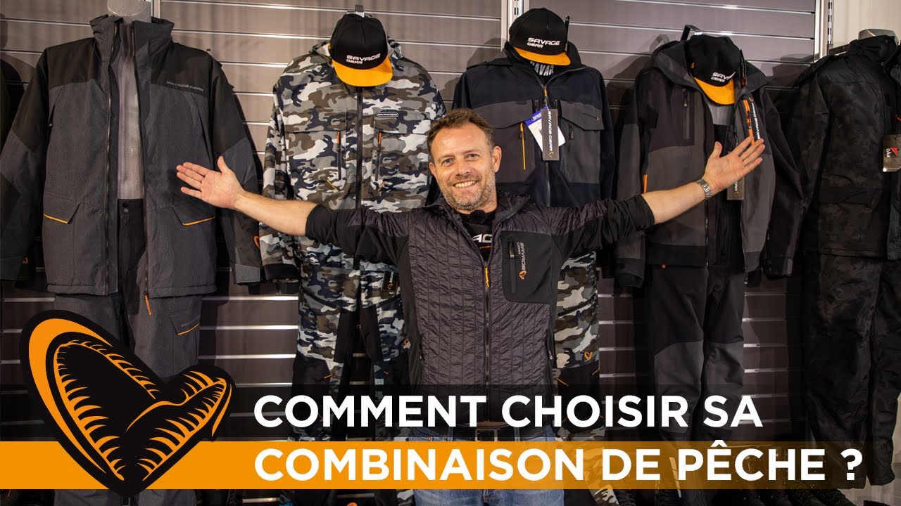 Vêtements et combi Savage Gear : quel choix pour la pêche aux leurres ?
