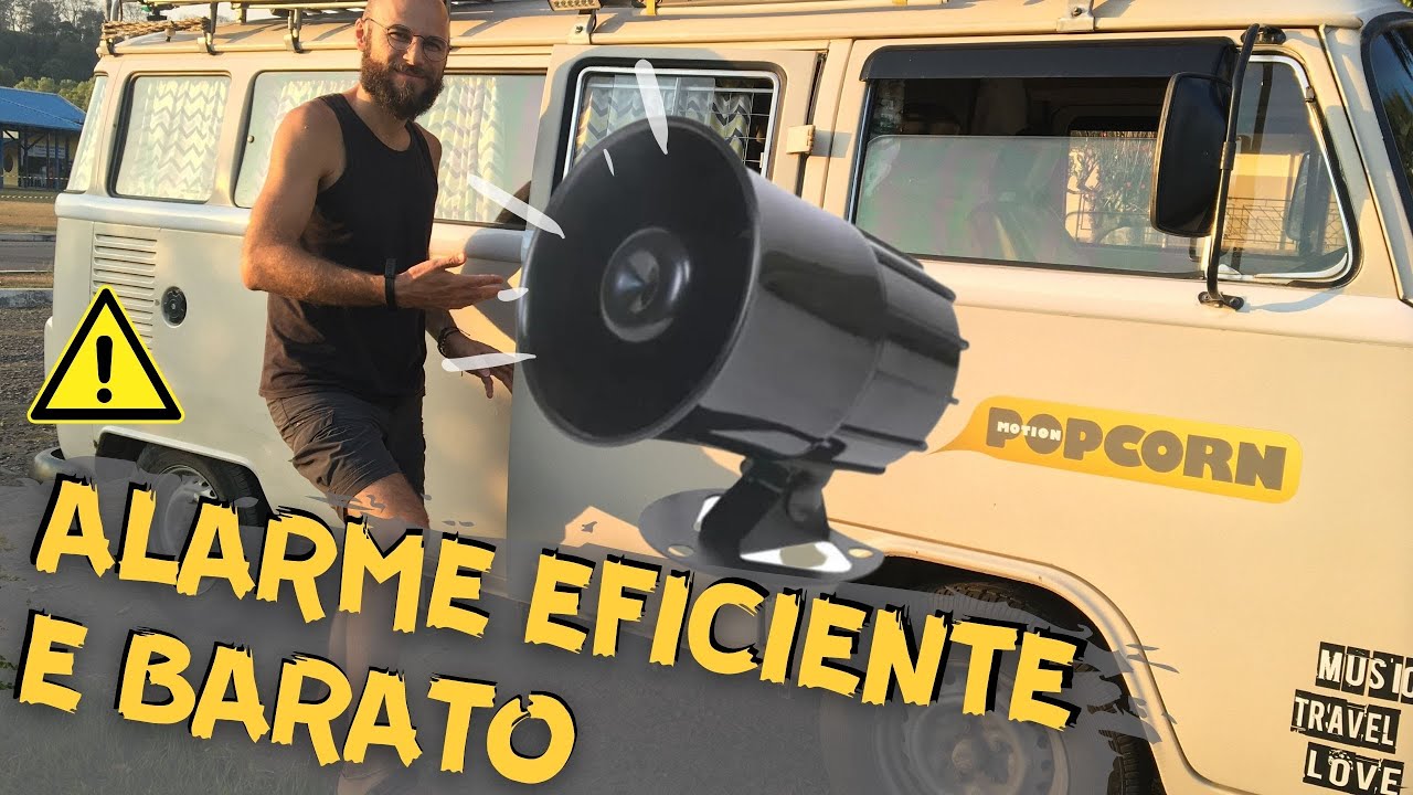FAÇA VOCÊ MESMO UM ALARME PARA SUA KOMBIHOME barato e eficiente - Saiba quais as vantagens
