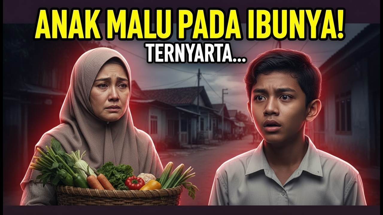 Anak Malu pada Ibunya yang Penjual Sayur… Ia Syok Saat Mengetahui Kebenaran Ini #kisahnyata