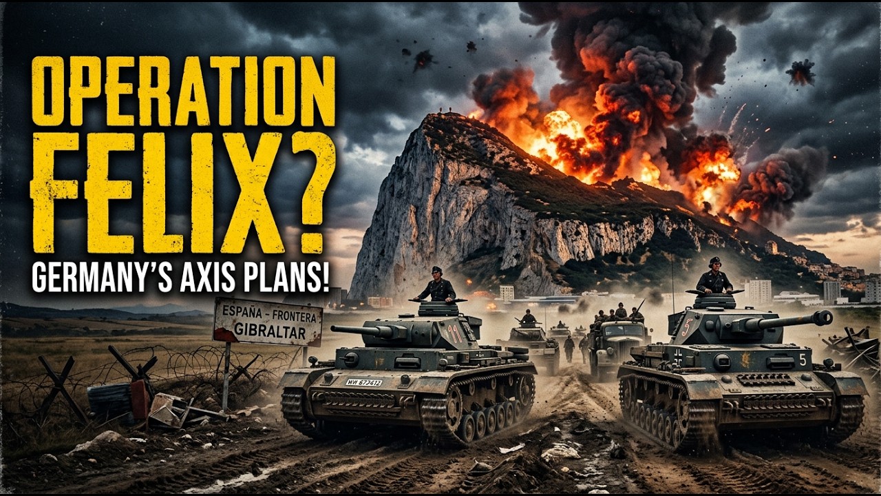 What If Germany Stormed Gibraltar in 1940? | Operation Felix