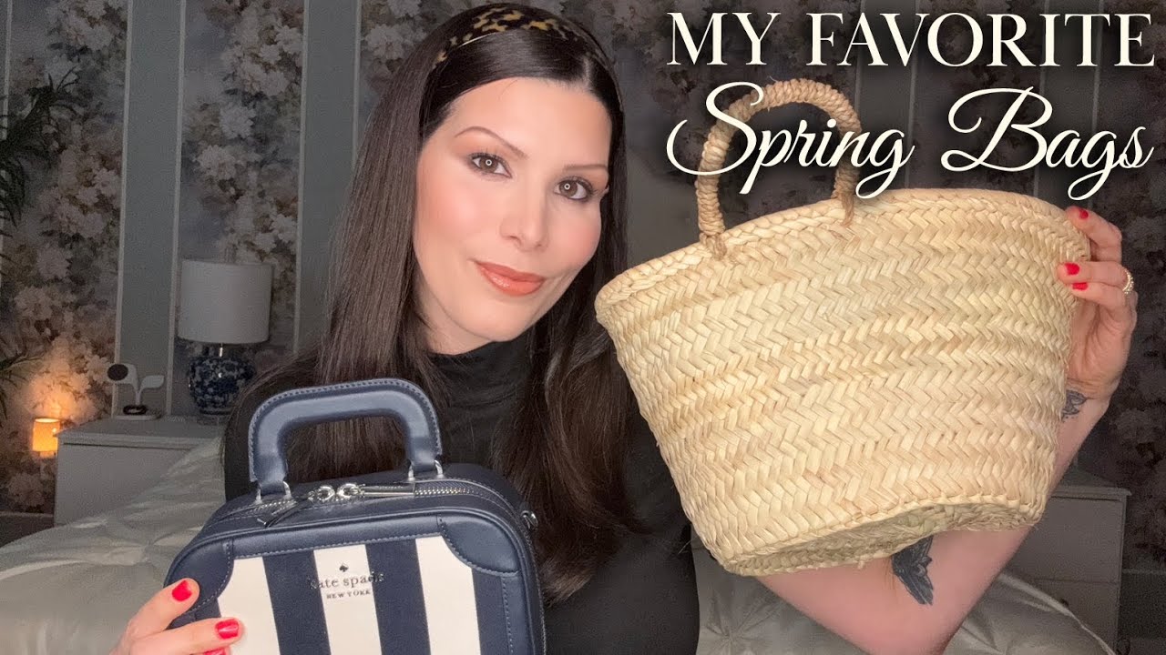 My Spring & Summer Handbag Collection + Carolyn Bessette Kennedy Inspired Headbands ￼