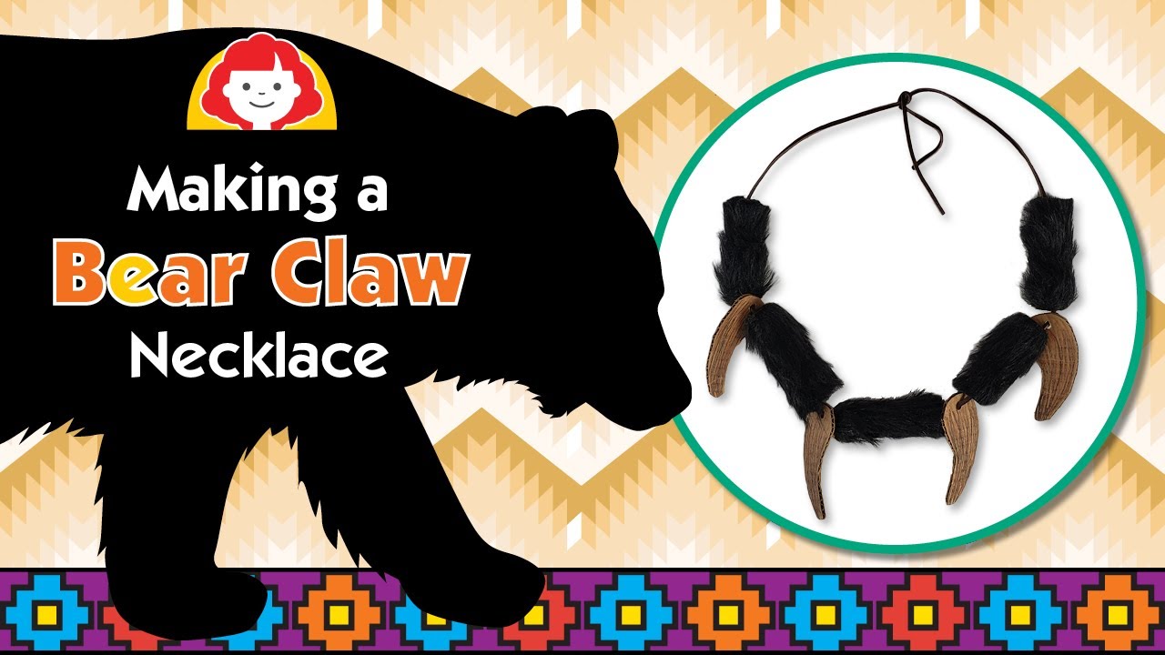 Native American Bear Claw Necklace Activity