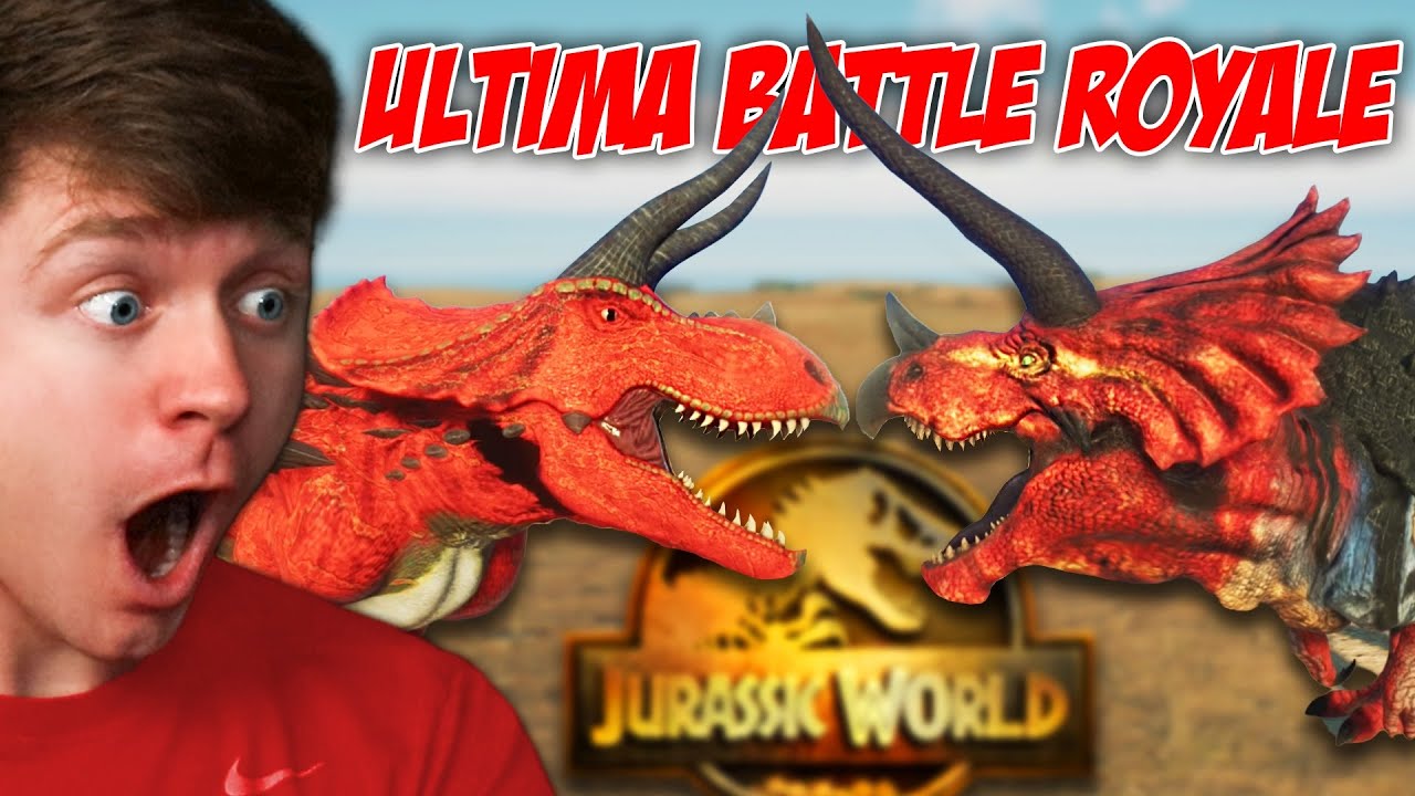 ULTIMASAURUS vs ULTIMA IMPERATRIX the BATTLE ROYALE! - Jurassic World Evolution 2