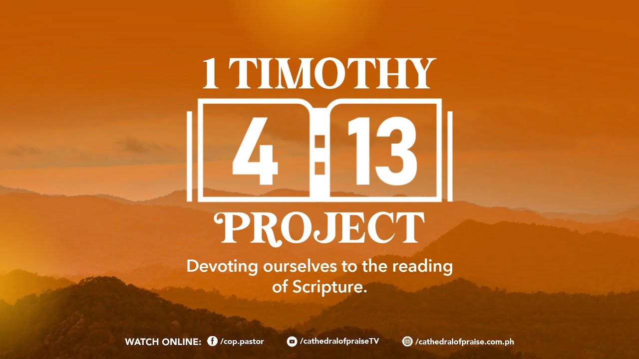 1 Timothy 4:13 Project Ep. 391 (Exodus 1:1-3:22 & Proverbs 3:15-16) - January 26, 2026